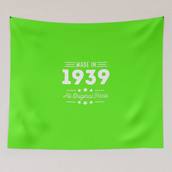 Item preview, Made In 1939 All Original Parts 77th Birthday Gift T-Shirt designed and sold by AlwaysAwesome.
