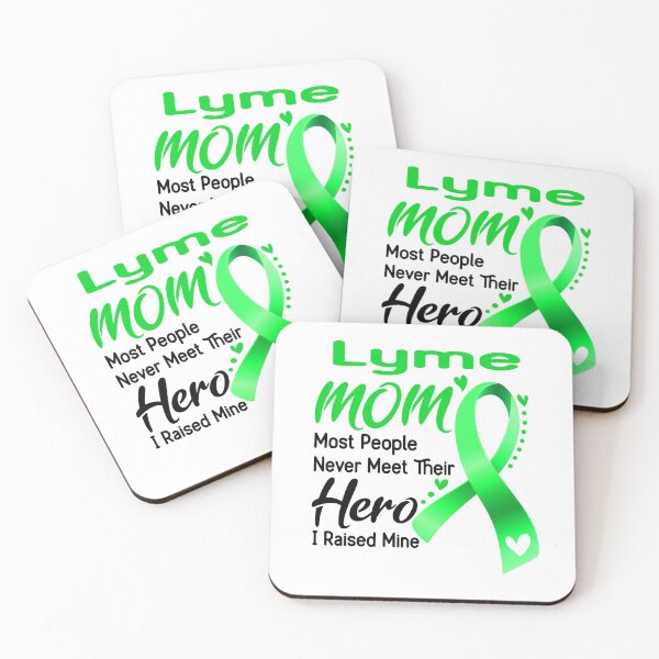 Item preview, Lyme Mom Most People Never Meet Their Hero I Raise Mine designed and sold by hvoid41.