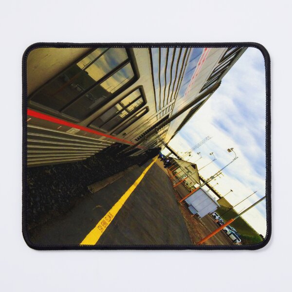 Item preview, Train Sits In Station Somewhere In America designed and sold by SouthShorePics.