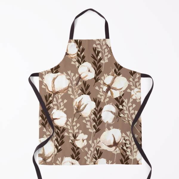 Item preview, Cotton Plant Pattern Brown designed and sold by Jared Davies.