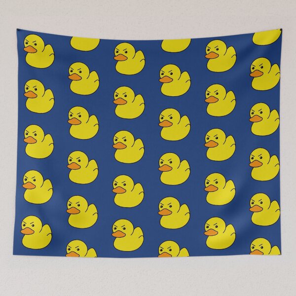 Item preview, Angry Duck Grumpy Frowning Grouchy Rubber Duck designed and sold by SeanMcArthur.