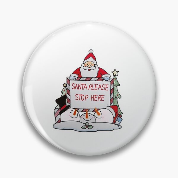 Item preview, santa stop here designed and sold by CricciethPrint.