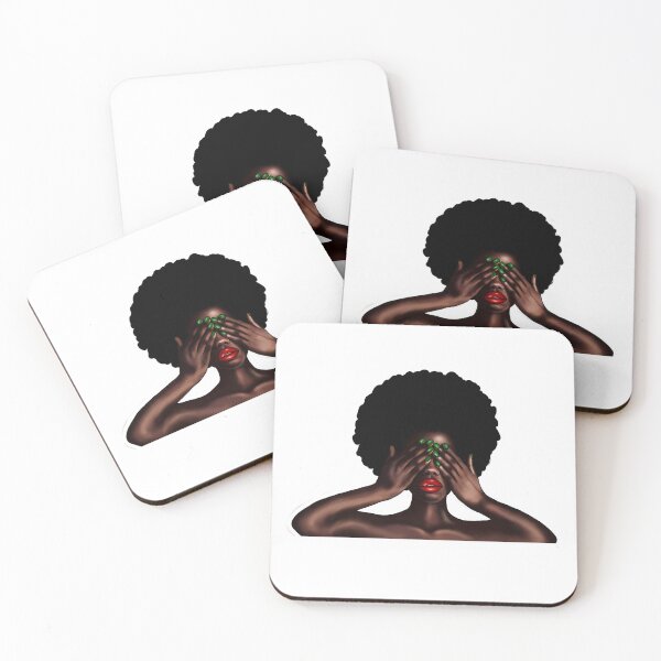Item preview, Black Afro Woman designed and sold by Wisequist.