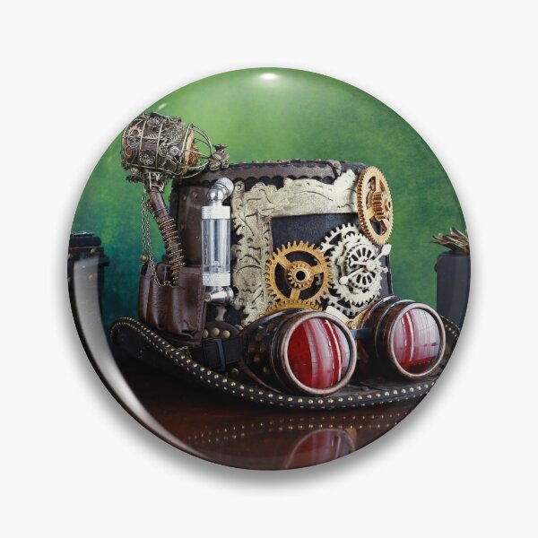 Item preview, Steampunk hat, briefcase and cube group designed and sold by Cinzia Murgia.