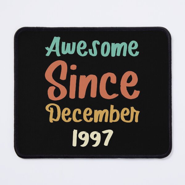 Item preview, awesome since december 1997 Birthday Born In 24th Birthday Gift Vintage designed and sold by aloha project.