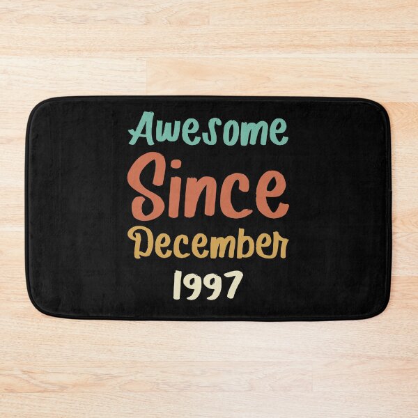 Item preview, awesome since december 1997 Birthday Born In 24th Birthday Gift Vintage designed and sold by aloha project.