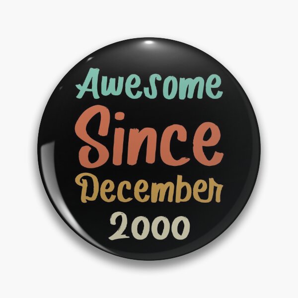 Item preview, awesome since december 2000 Birthday Born In 21th Birthday Gift Vintage designed and sold by aloha project.