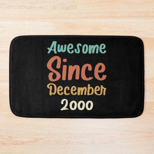 Item preview, awesome since december 2000 Birthday Born In 21th Birthday Gift Vintage designed and sold by aloha project.