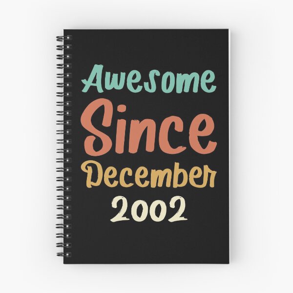 Item preview, awesome since december 2002 Birthday Born In 19th Birthday Gift Vintage designed and sold by aloha project.
