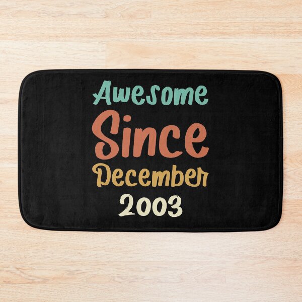 Item preview, awesome since december 2003 Birthday Born In 18th Birthday Gift Vintage designed and sold by aloha project.