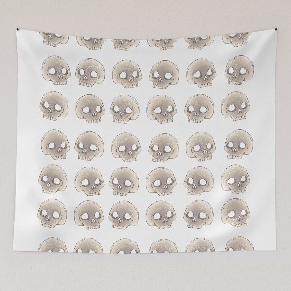 Item preview, Original skull pattern. Hand drawing. designed and sold by Violonchella.