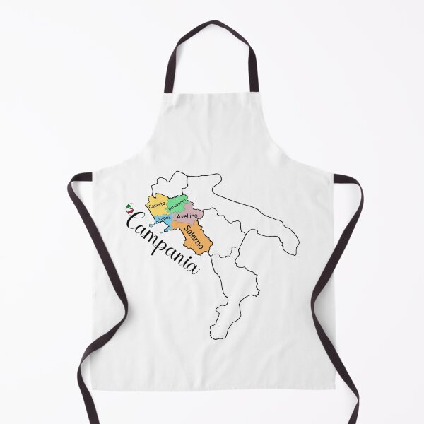 Item preview, Campania Region Map - Provinces of Campania designed and sold by molamode.