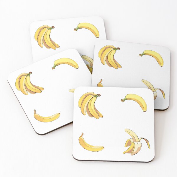 Aperçu de l'œuvre Pack d'autocollants banane créée et vendue par Let-be-on-Trend.