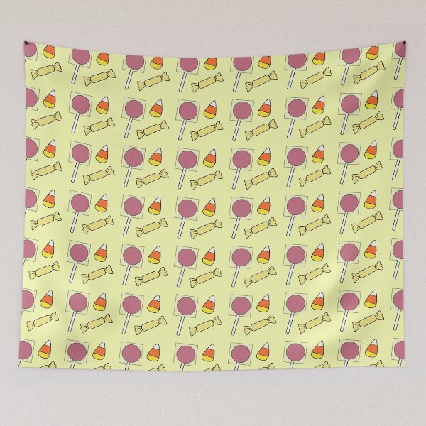 Item preview, Trick Or Treat Candy Pattern Art designed and sold by VancetheSnekDad.