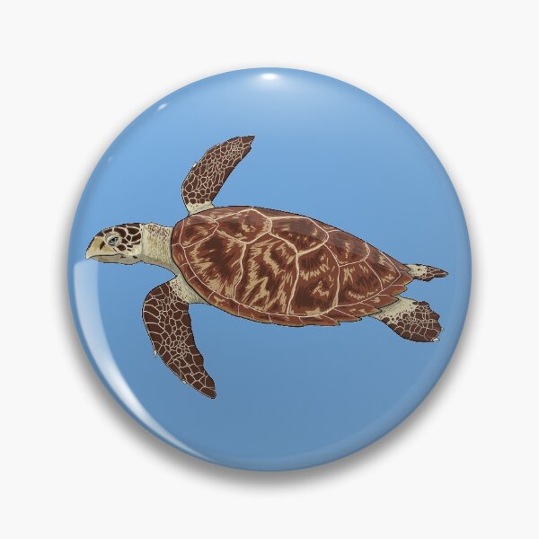 Item preview, Hawksbill Sea Turtle designed and sold by ArtByBreah.