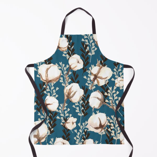 Item preview, Cotton Plant Pattern Blue designed and sold by Jared Davies.