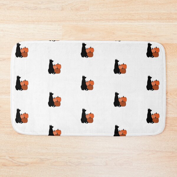 Item preview, Black Cat at the Pumpkin Patch designed and sold by andmarstan.