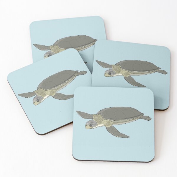 Item preview, Flatback Sea Turtle designed and sold by ArtByBreah.