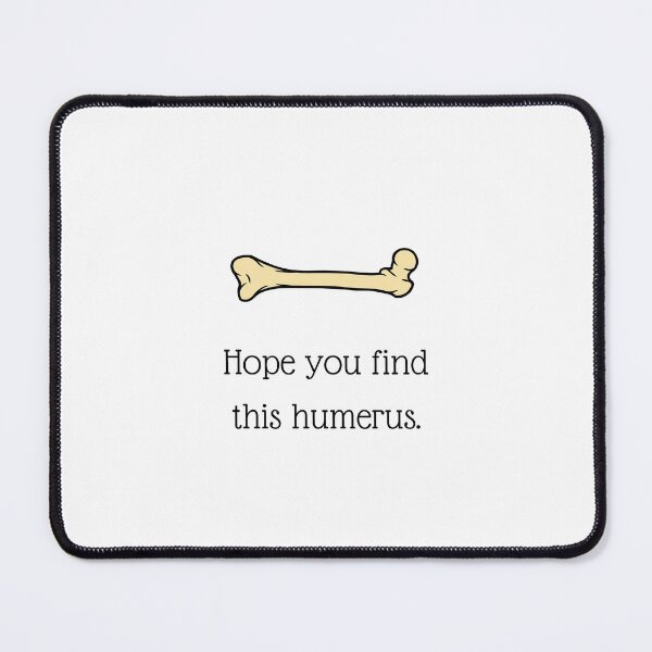 Item preview, I Hope You Find This Humerus Greeting Card designed and sold by Water Flick.