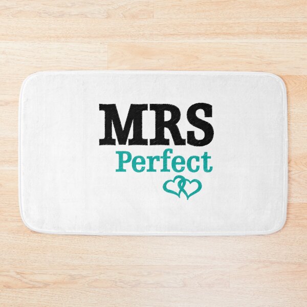 Item preview, Mrs Perfect with double joined heart designed and sold by OffTheRock.