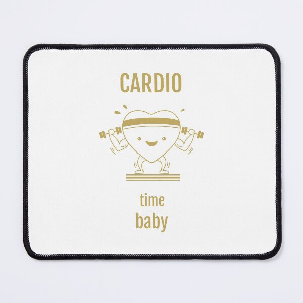 Item preview, Cardio time baby- funny gym graphic design designed and sold by josephsteez.