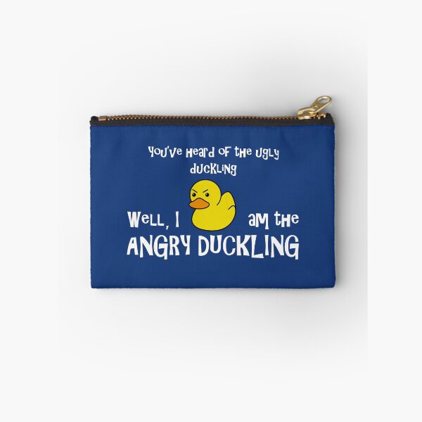 Item preview, Angry Duck Grumpy Frowning Grouchy Rubber Duck designed and sold by SeanMcArthur.