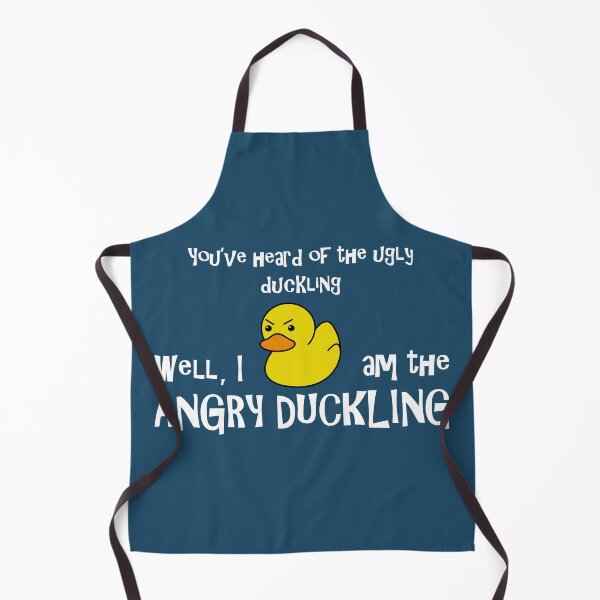 Item preview, Angry Duck Grumpy Frowning Grouchy Rubber Duck designed and sold by SeanMcArthur.