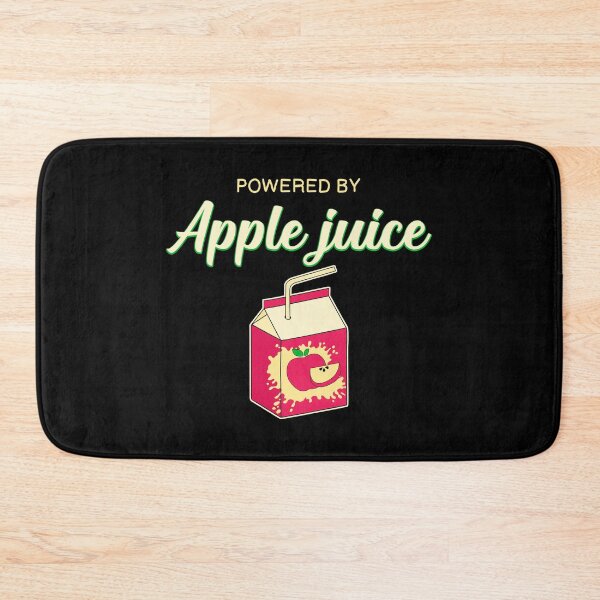 Item preview, Funny Powered By Apple Juice Fruit Juice Lovers graphic designed and sold by jakehughes2015.