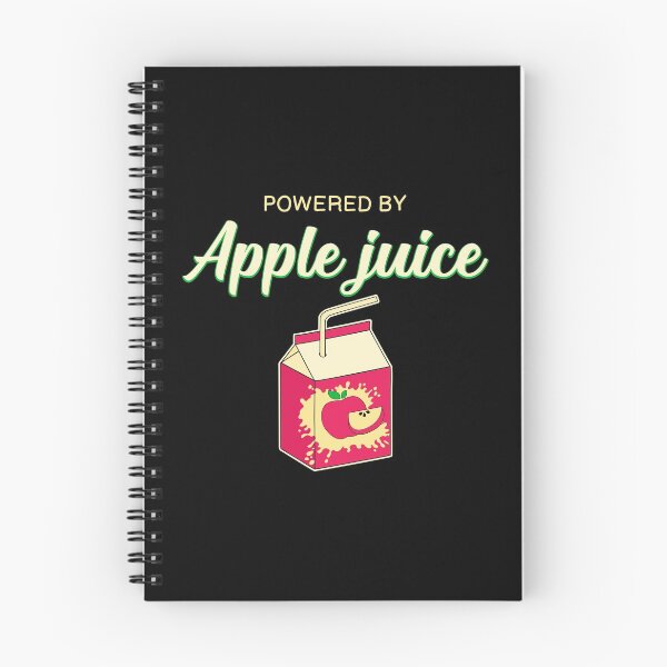Item preview, Funny Powered By Apple Juice Fruit Juice Lovers graphic designed and sold by jakehughes2015.