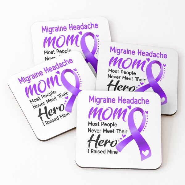 Item preview, Migraine Headache Mom Most People Never Meet Their Hero I Raise Mine designed and sold by hvoid41.