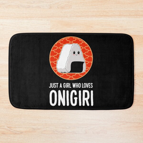 Item preview, Girl Who Loves Onigiri Kawaii Japanese Food Lover diseño designed and sold by jakehughes2015.