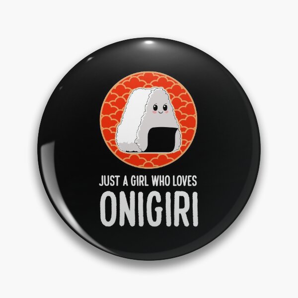 Item preview, Girl Who Loves Onigiri Kawaii Japanese Food Lover design designed and sold by jakehughes2015.