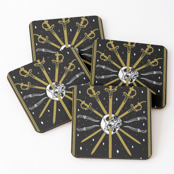 Item preview, TEN OF SWORDS - Tarot card designed and sold by ArtSellerWorker.