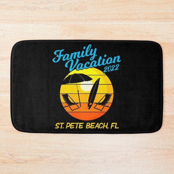 Item preview, Florida Family Vacation 2022 St Pete Beach print designed and sold by jakehughes2015.