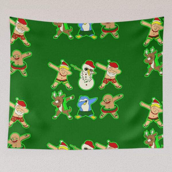 Item preview, tropical santa claus vacation christmas funny designed and sold by Gossip Rag.