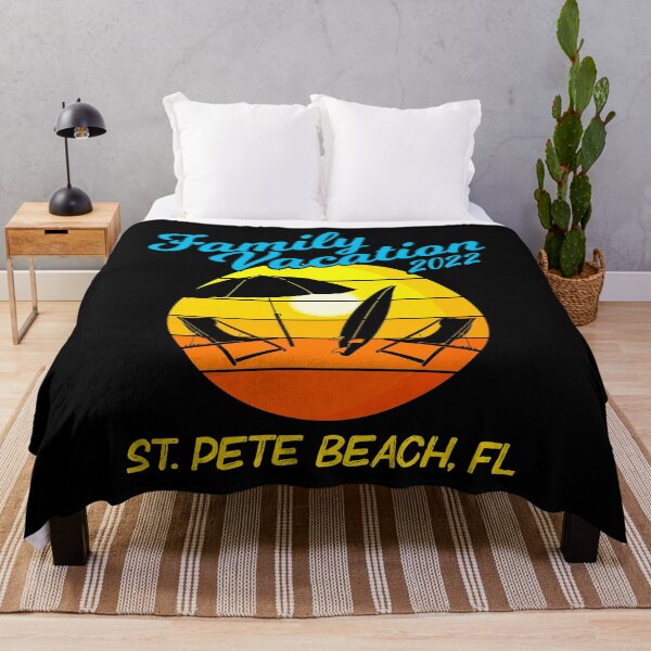 Item preview, Florida Family Vacation 2022 St Pete Beach print designed and sold by jakehughes2015.