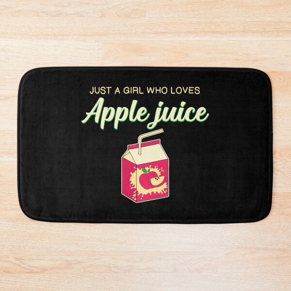 Item preview, Girl Loves Apple Juice Fruit Juice Lovers print designed and sold by jakehughes2015.