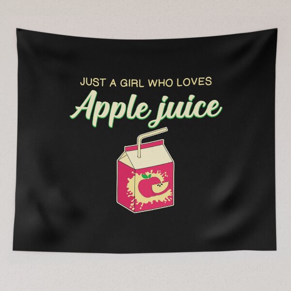 Item preview, Girl Loves Apple Juice Fruit Juice Lovers print designed and sold by jakehughes2015.