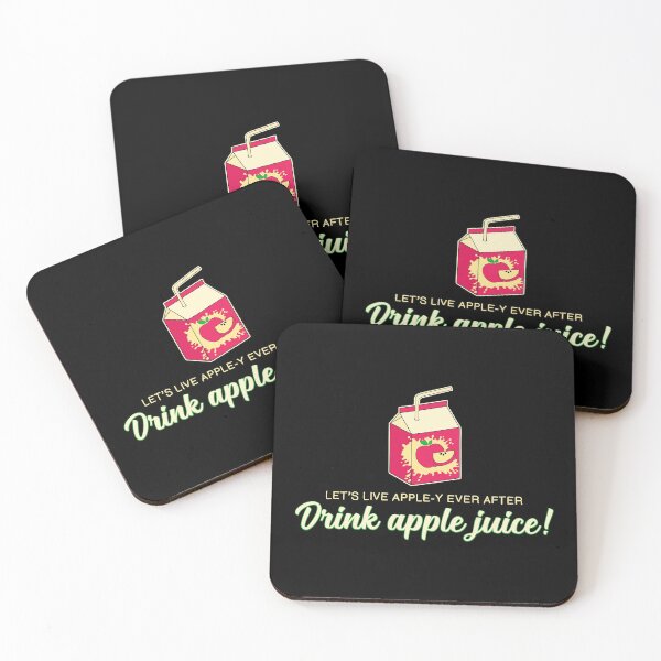 Item preview, Funny Apple-y Ever After Apple Juice Pun Fruit Juice Lovers design designed and sold by jakehughes2015.