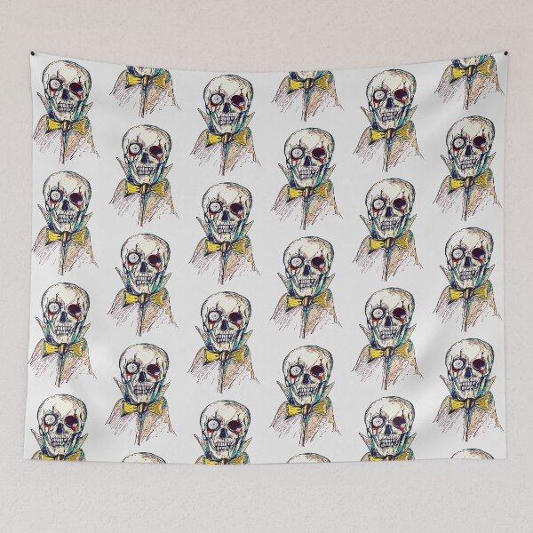 Item preview, Stylish skull designed and sold by Glenbobagins.