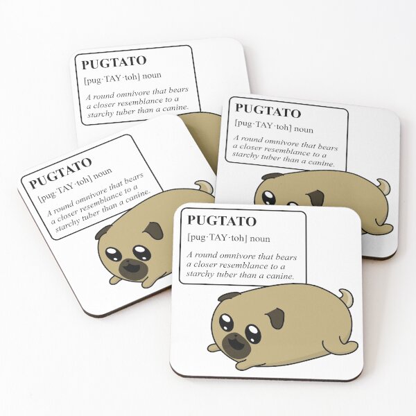 Item preview, Pugtato designed and sold by ArtfulMooDesign.