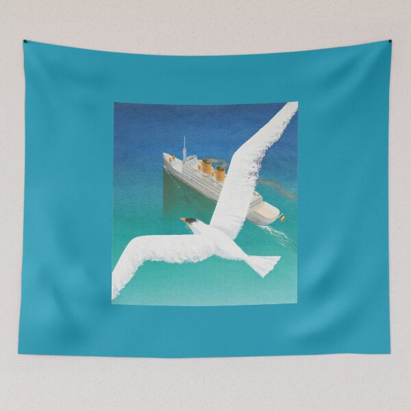 Item preview, Graphic Works - Belgium Ship - Seagull - Compagnie Maritime Belge designed and sold by imageresource.