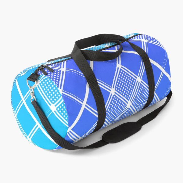 Item preview, Criss Cross Wide Line Pattern Angled in Gradated Shades of Blue and Violet designed and sold by Neil Feigeles.