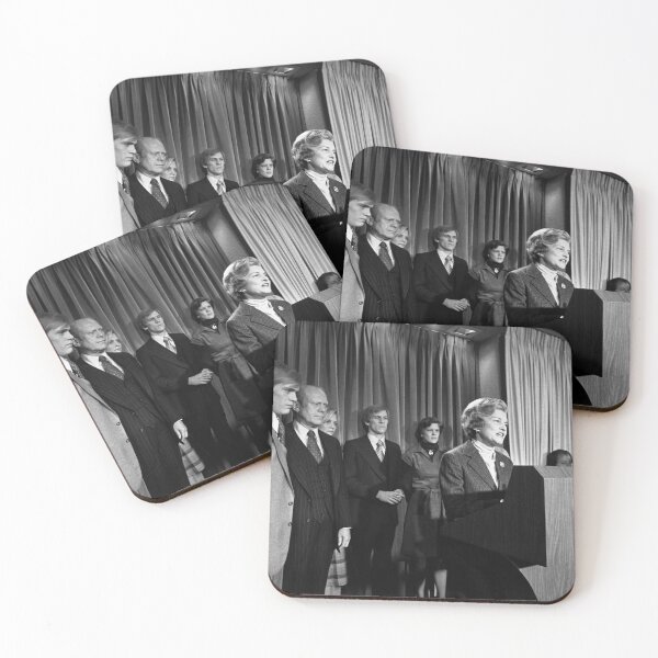 Item preview, Betty Ford Reading President Gerald Ford's Concession Speech - 1976 designed and sold by warishellstore.