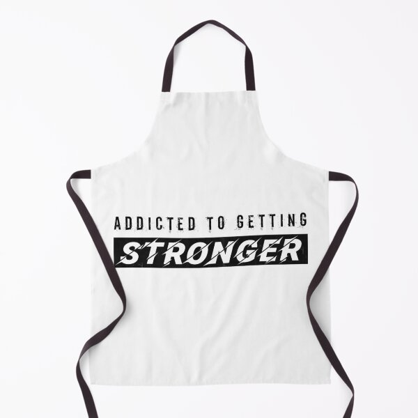 Item preview, Addicted To Getting Stronger - Gym Slogan designed and sold by motivationaltee.