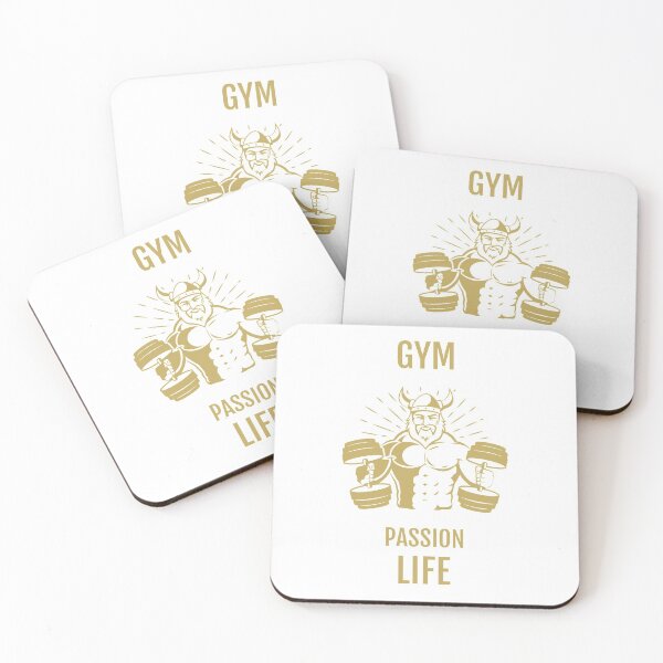 Item preview, Gym passion life- bulk viking with horned helmet graphic design designed and sold by josephsteez.