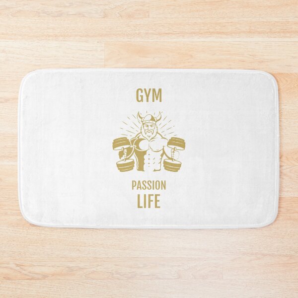 Item preview, Gym passion life- bulk viking with horned helmet graphic design designed and sold by josephsteez.