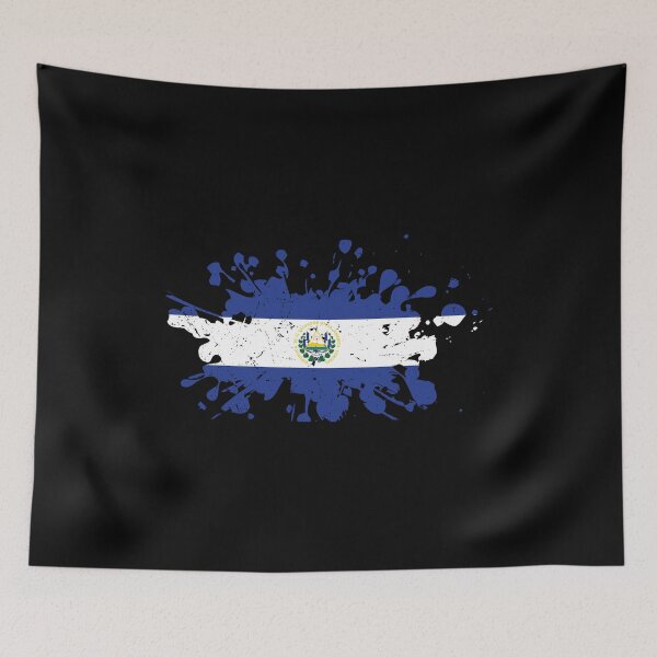 Item preview, El Salvador Flag Patriotic Salvadorian My Roots My Pride designed and sold by TheMattDesigns.