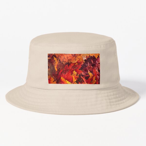 Item preview, Autumn Pumpkin-Nutmeg-Colored Fall Leaves Photo Art  designed and sold by DEC02.