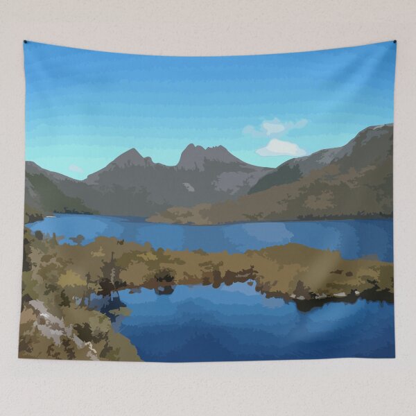 Item preview, Cradle Mountain Digital Painting designed and sold by Positive Lad.